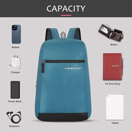 Lavie Sport Sprinter 11L Green Daypack Crystal Teal - Image 4