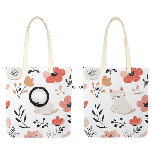Sac de transport pour chat confortable pour soulager le stress des trajets et les douleurs d'épaule