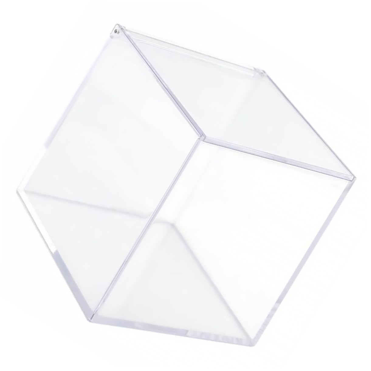 Transparenter Acryl Kapselhalter mit Deckel, Staubdicht für Schreibtisch