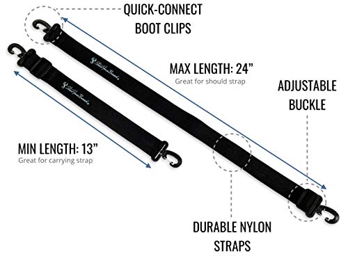 Storeyourboard Ski And Boot Carrier Straps, Adjustable Shoulder Sling System, Heavy-Duty (Boot Carrier, 2 Pack) #TOP3
