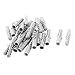 uxcell M10x50mm Plastic Anchors Lag Expansion Nails Plugs Screws Clips 25Pcs