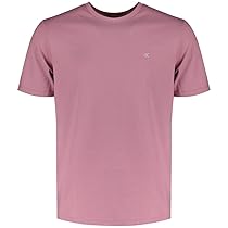 Calvin Klein SS Classic Monogram Tee LV04RD254G Tees, Rosa (Orchid Haze), M, Rosa (Orchid Haze), M