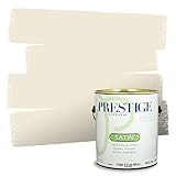PRESTIGE Paints Interior Paint and Primer In One, 1-Gallon, Satin, Comparable Match of Benjamin Moore* Navajo White*