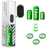 YUCHENGTECH Schiaccia Lattine Elettrico per Lattine da 12-16 oz Schiaccia Lattine Automatico Montato a Parete Schiaccia Lattine e Bottiglie di Plastica per Lattine e Bottiglie di Soda, Cola e Birra