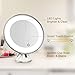 FASCINATE Espejo Maquillaje con Luz LED Aumento 10X Afeitado Aumento con Luz,...