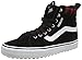 Price comparison product image Vans Men's Filmore Hi VansGuard Sneaker, (Suede) Black/red Plaid, 8 UK