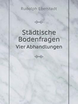 Paperback St?dtische Bodenfragen Vier Abhandlungen [German] Book