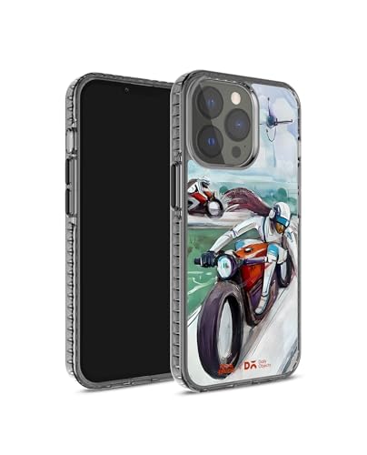 Image of DailyObjects Timeless Touch Stride 2.0 Magnetic Case Cover Compatible with iPhone 14 Pro Max | Wireless Charging Slim Back Cover | 2 Layer Edge Protection & Shockproof