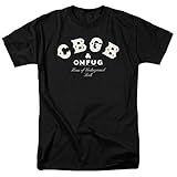 CBGB New York Rock Club Classic Logo T Shirt (X-Large)