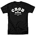 CBGB New York Rock Club Classic Logo T Shirt (X-Large)