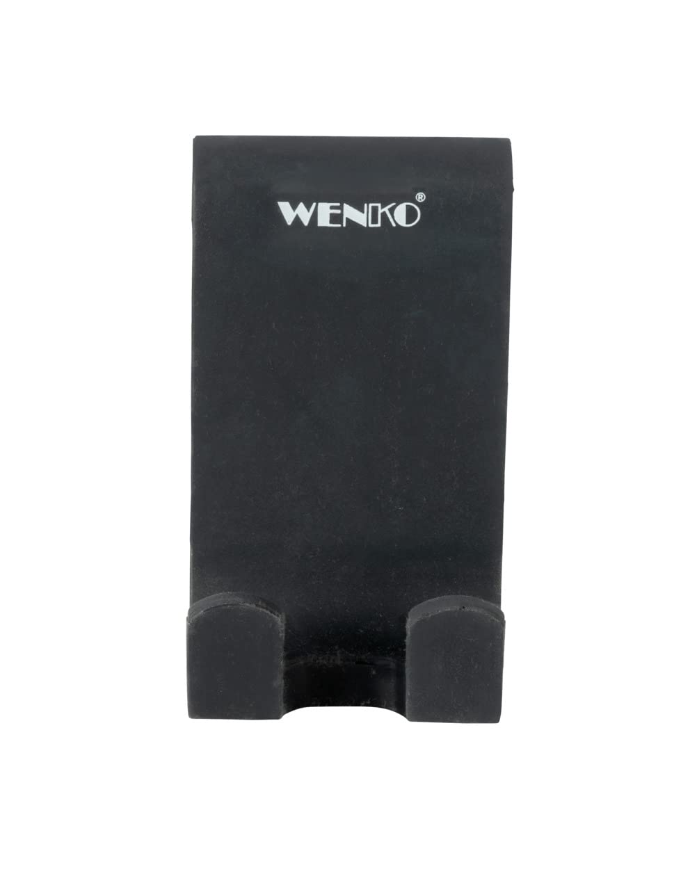 WENKO Double shower hook Verna Duo, wall hooks made of silicone for shower cabins with a wall thickness of up to 10 mm - Image 4