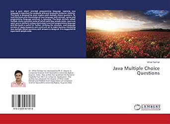 Java Multiple Choice Questions: Parmar, Vimal: 9783659901010: Amazon ...