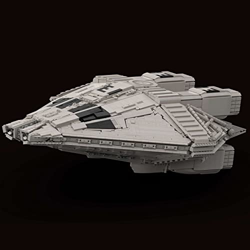 YLPCK Technik Raumschiff Modell, 8042 Teile Groß Sci-Fi Sternenzerstörer Bausteine MOC-87504 Der Narcissus UCS Super… – Bild 4