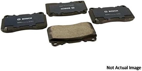 BOSCH BC1280 QuietCast Premium Ceramic Disc Brake Pad Set - Compatible With Select Acura MDX, ZDX, Honda Pilot, FRONT