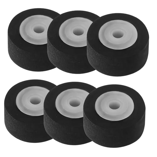 ARTIBETTER 12pcs Durable Pinch Roller for Video Recorder Radio Tape Bearing Roller Practical Replacement for Audio Video Machines Solid Material for Use