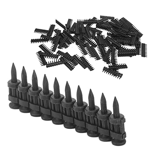 1000 clavos redondos de gas 3/4 pulg con película negra para fijación de puertas y ventanas con mayor penetrabilidad miniatura 5