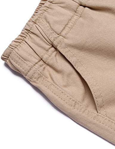Coofandy Men's Cargo Shorts Elastic Waist Relaxed Fit Cotton Casual Outdoor Lightweight Work Shorts With Multi Pockets #TOP4