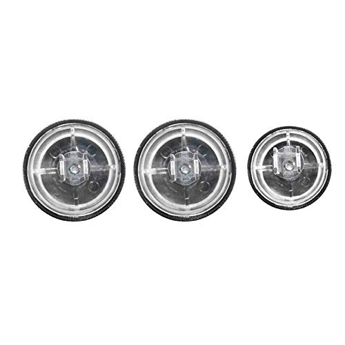 For Nissan Livina/Altima/Dualis/Juke/Frontier/Fuga/Leaf Muchkey Abs Air Condition Heater Control Knob Knobs Switch Set 3Pcs(No. 2 Small Bag) #TOP1