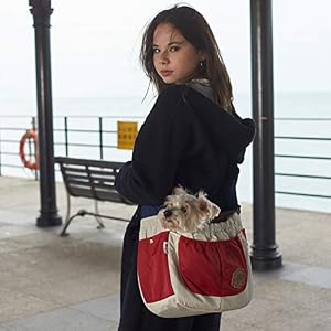 Alfie Pet - Hayden Pet Sling Carrier - Color: Red, White & Blue Alfie Pet – Hayden Pet Sling Carrier – Color: Red, White & Blue