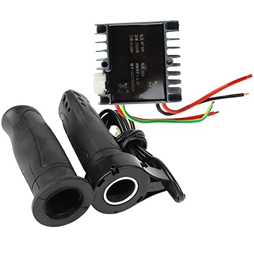 Bnineteenteam Motor Brushed Controller Box With Throttle Grip For Electric Bike Tricycle(48-60V 1500W) #TOP3