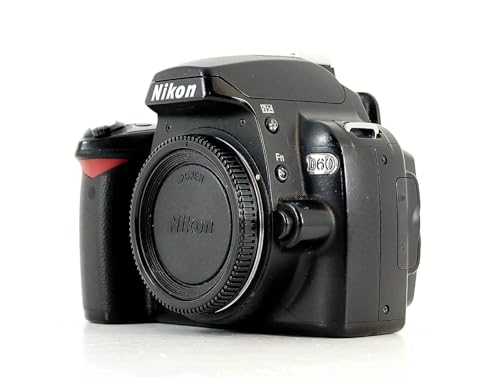 Nikon D60 Appareil photo numérique Reflex 10.2 Boîtier nu Noir