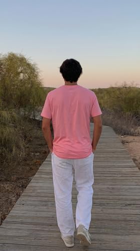 Image of Men's Solid Round Neck T-Shirt | Regular Fit Cotton Casual Tee | Half Sleeve | S to 3XL Sizes | Soft Breathable Everyday Wear for Daily Use, Gym, Summer & Casual Wear