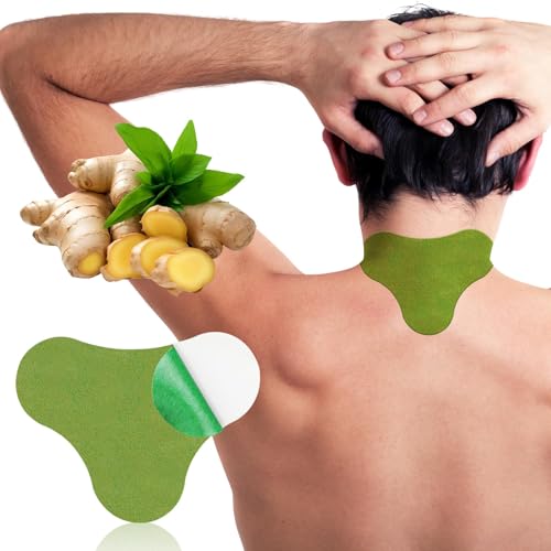 iShanCare Nacken Schmerzlinderungspflaster 24 Stück Wärmepflaster Patch 8 Stunden tiefe Linderung für Nacken Rücken Knie Schulter
