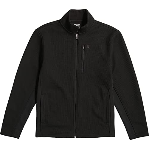 Image of IZOD Men's Big and Tall Shaker Fleece Full Zip Jacket