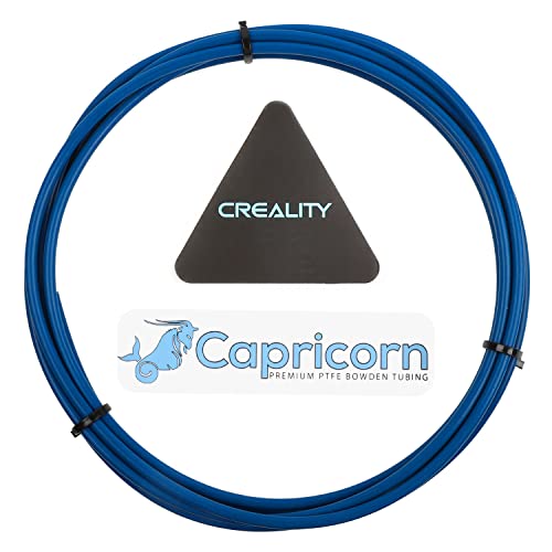 Creality Official Capricorn Bowden Tubing 3M, PTFE Teflon Tube Support 1.75mm Filament Heat Resistant High Lubrication L