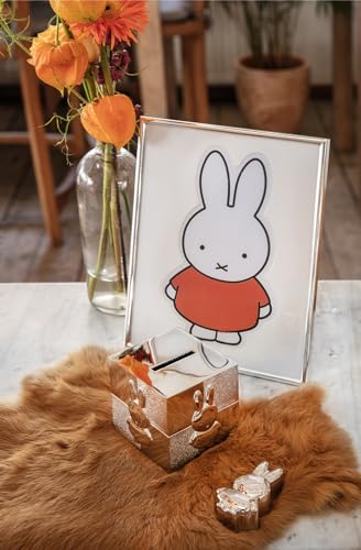 Boîte pour dents de lait et mèche Miffy Zilverstad en métal argenté de haute qualité - 6