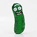 zcm Peluche 18 Cm Rick And Morty Pickle Pickle Rick Peluche Doll Giocattoli Morbidi Farciti per Il Regalo di Natale
