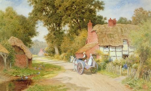 Peinture sur toile Warwickshire Arthur Claude Strachan 60x90