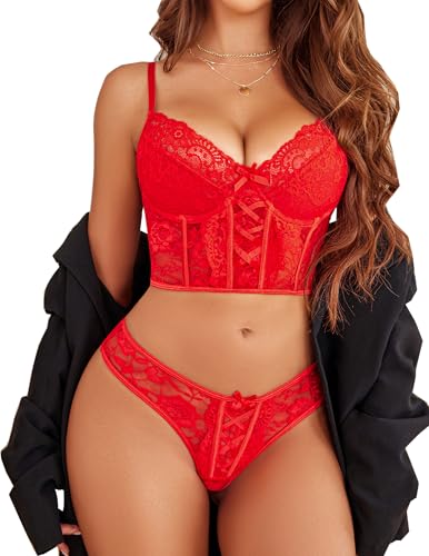 Image of Avidlove Sexy Lace Lingerie Set Lingerie for Women
