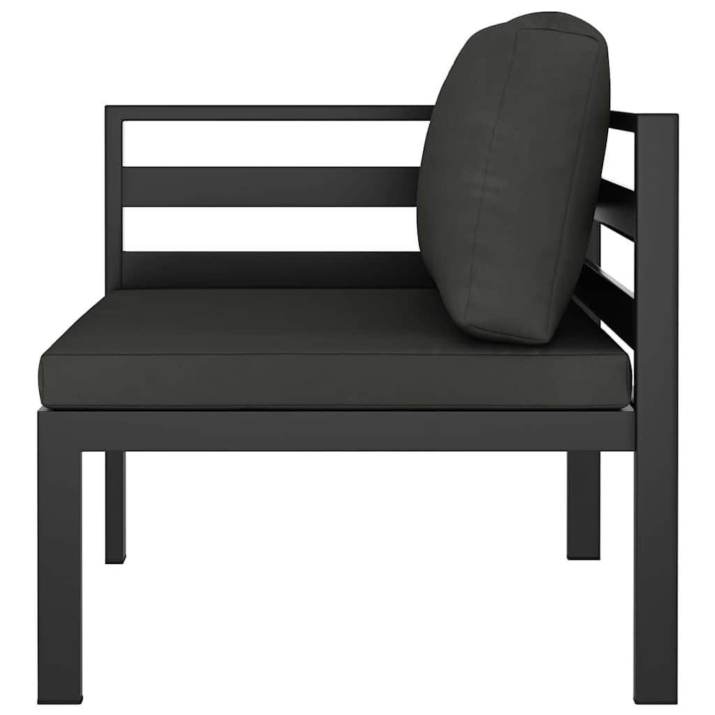 Modułowy odporny na warunki atmosferyczne zestaw aluminiowy antracyt 30.83