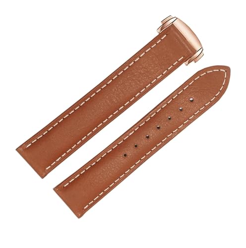 Bracelet en cuir authentique pour montre 300/150 et sa boucle pliante haut de gamme