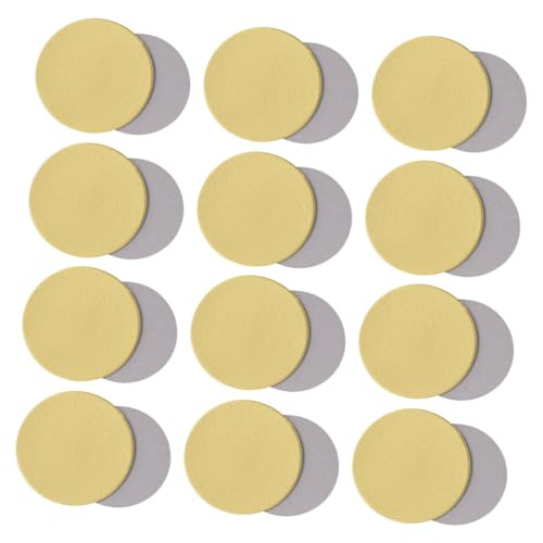 Ciieeo 12 pcs Round Paper Cake Drums Thick for Multi Tiered Cakes Smooth Surface Convenient Baking Supplies for Celebrations