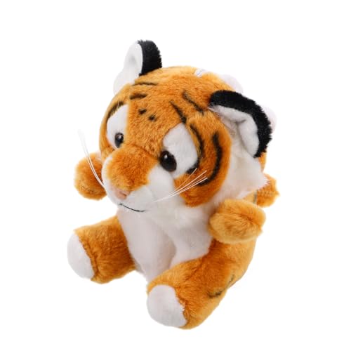 WHAMVOX Monedero de Peluche Mini Colgante Llaveros para Niñas Monedero Pequeño Portátil Adorno de Bolsa Realista y Multifuncional Juguete de Peluche Suave para Guardar Monedas y Decoración