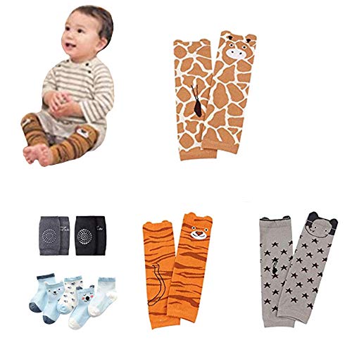 Baby Leg Warmers Leggings Knee Pads Socks For Toddler (Pack 10 Pairs) #TOP2