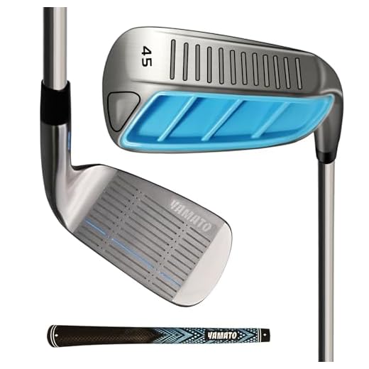Golf Chipper Wedge Club for Short Game (Blue-45 Degree)