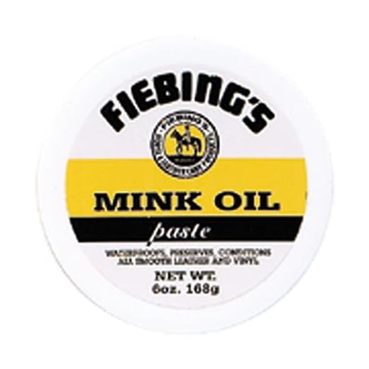 Fiebings 6 oz Mink Oil Shoe Protector Paste - 1 Dozen Jars