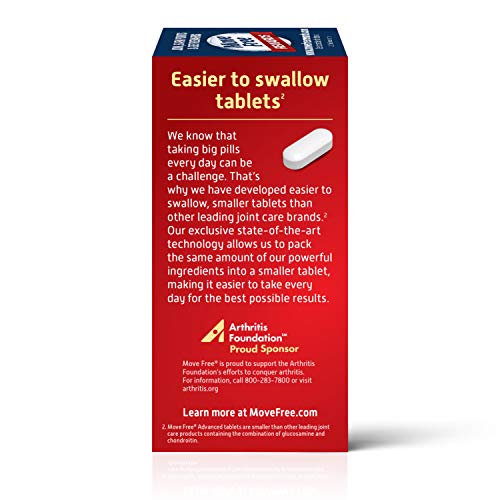 Schiff Move Free Joint Health Supplement, Triple Strength Glucosamine Chondroitin with Collagen and Hyaluronic Acid, 80 Count - Image 3