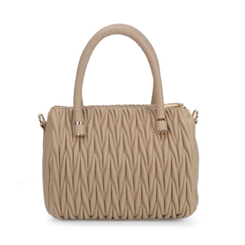 Image of Mochi Women Casual Pu Soft Body Zipper Closure Solid Sling Bag With 2 Pocket And 1 Compartments