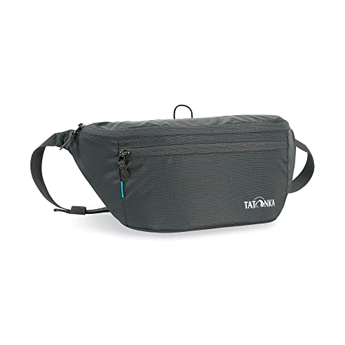 Tatonka Bauchtasche Ilium L - Hüfttasche mit DREI Reißverschlusstaschen - Titan Grey