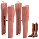 Mifoci 14'' 12''cedar Boot Tree Shaft Shaper Tall Boots Stretcher Insert Shape Holders 100% Natural Cedar for Men & Women(14 Inch)