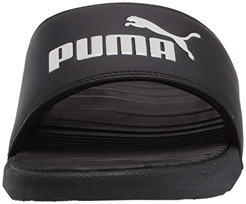 Puma Cool Cat Slide Sandal, Black White, 11 M Us #TOP1