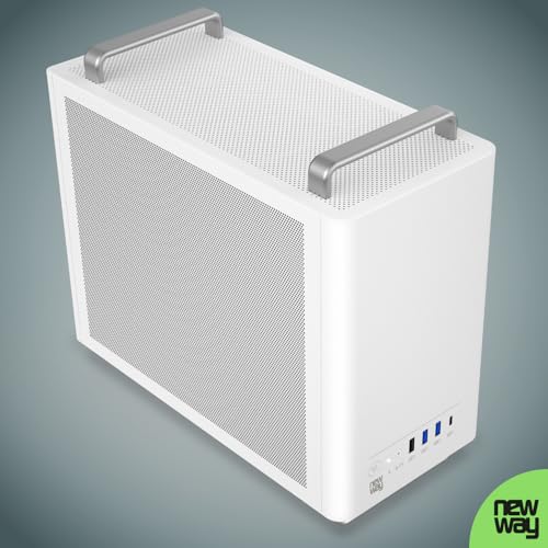 Boitier PC Mini Tour compatible Micro-ATX et ventilateur