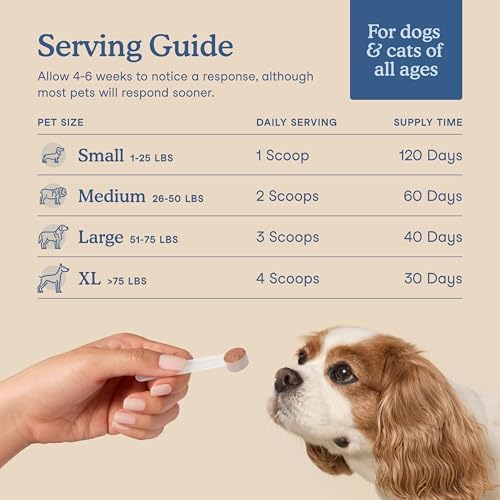Fera Pets Postbiotics Plus Prebiotics for Dogs & Cats, 120 Scoops - 4
