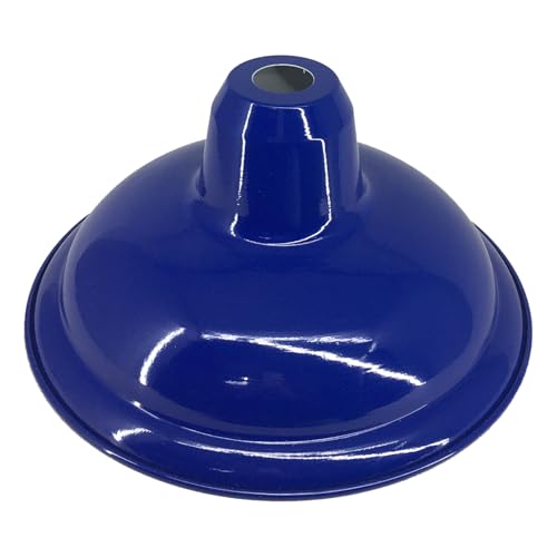 Image of Carrom Lamp Shade Only-Blue (Powder Coated Metal Shade)