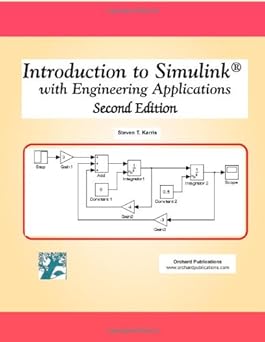 Introduction to Simulink: With Engineering Applications 2nd Edition book cover