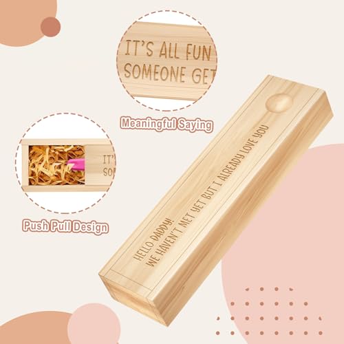 Pregnancy Announcement for Husband, Pregnancy Test Keepsake Box, Baby Announcement Reveal Gifts Ideas for Husband Grandparents Dad Aunt and Uncle